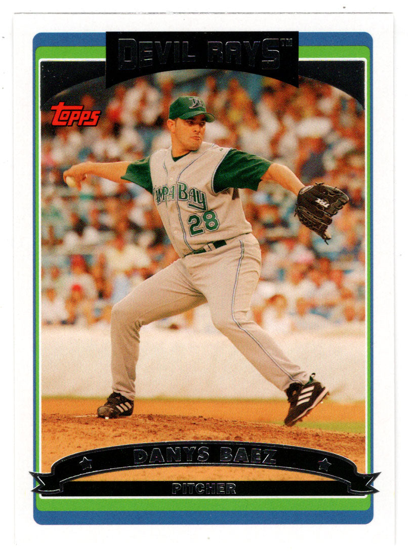 Danys Baez - Tampa Bay Devil Rays (MLB Baseball Card) 2006 Topps # 124 Mint