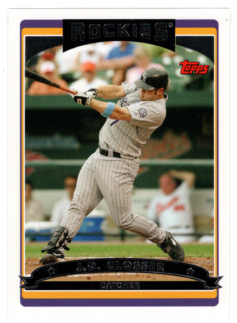 J.D. Closser - Colorado Rockies (MLB Baseball Card) 2006 Topps # 133 Mint