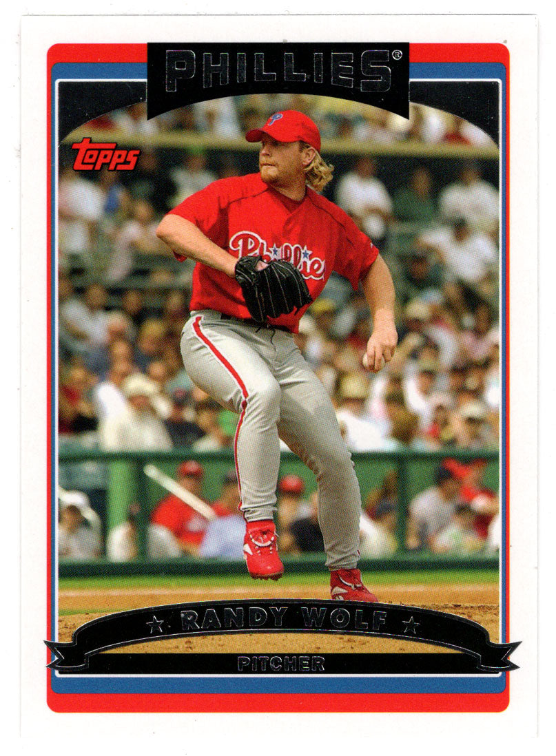 Randy Wolf - Philadelphia Phillies (MLB Baseball Card) 2006 Topps # 141 Mint
