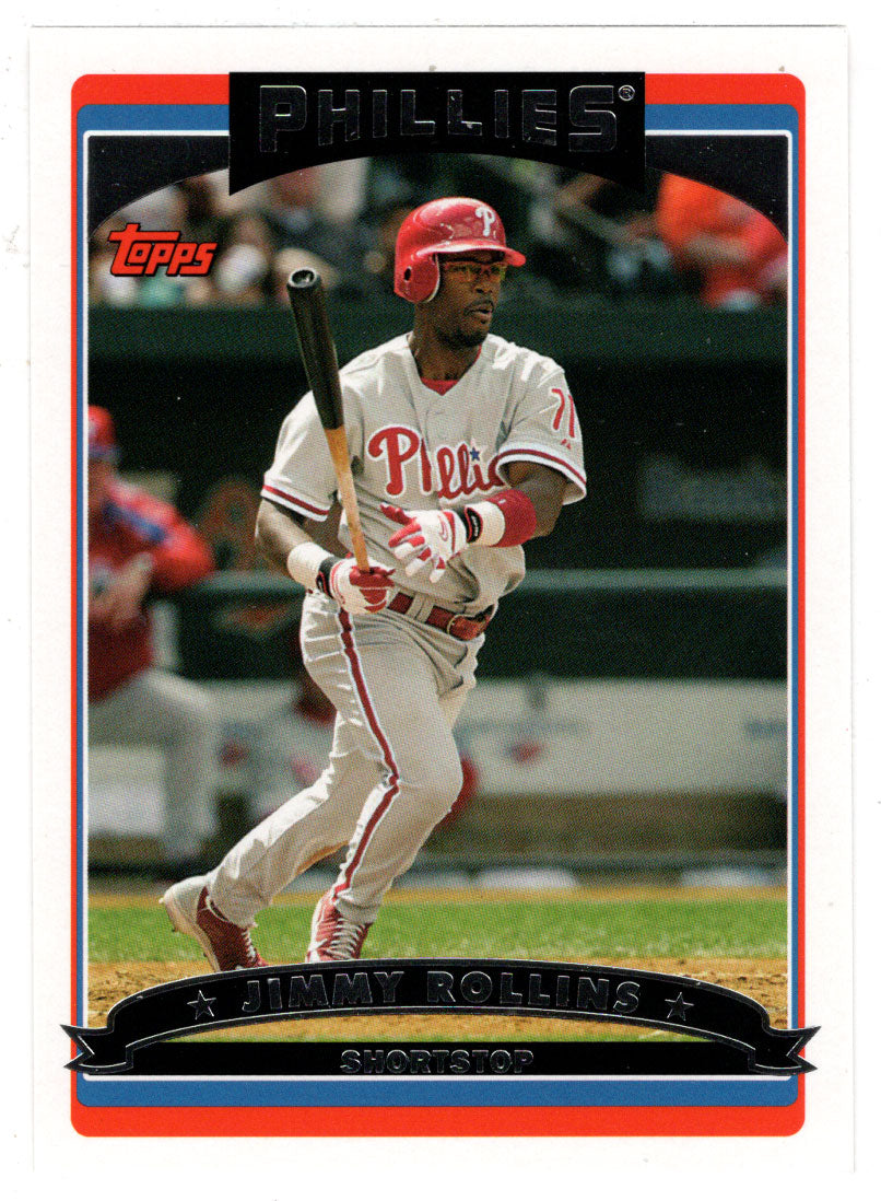 Jimmy Rollins - Philadelphia Phillies (MLB Baseball Card) 2006 Topps # 205 Mint