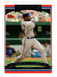 Preston Wilson - Washington Nationals (MLB Baseball Card) 2006 Topps # 210 Mint