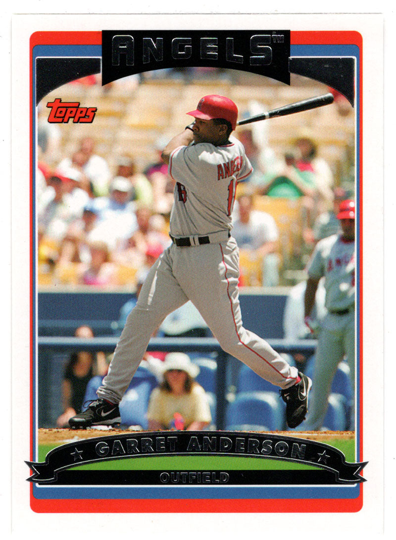 Garret Anderson - Los Angeles Angels (MLB Baseball Card) 2006 Topps # 215 Mint