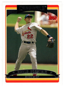 David Eckstein - St. Louis Cardinals (MLB Baseball Card) 2006 Topps # 228 Mint