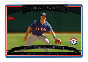 Mark Teixeira - Texas Rangers - Rawlings Gold Glove Award (MLB Baseball Card) 2006 Topps # 244 Mint