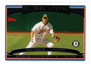 Eric Chavez - Oakland Athletics - Rawlings Gold Glove Award (MLB Baseball Card) 2006 Topps # 247 Mint