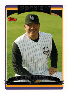 Clint Hurdle - Colorado Rockies (MLB Baseball Card) 2006 Topps # 274 Mint