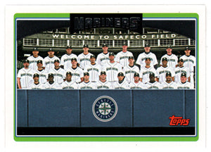 Seattle Mariners - Team Checklist (MLB Baseball Card) 2006 Topps # 290 Mint