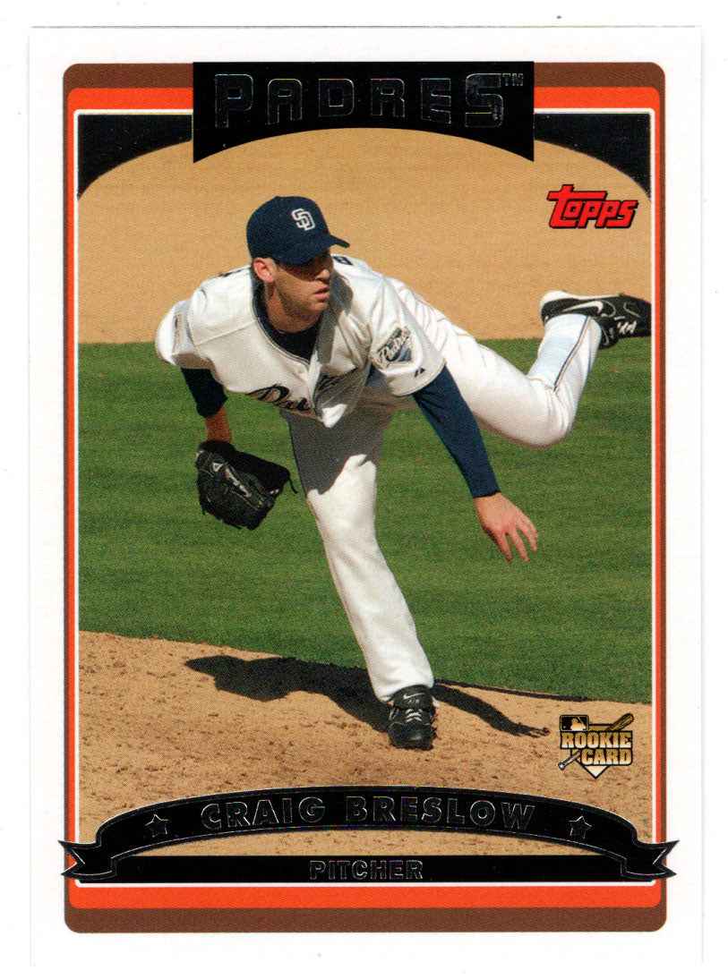 Craig Breslow RC - San Diego Padres (MLB Baseball Card) 2006 Topps # 316 Mint