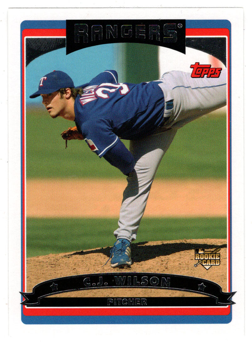 C.J. Wilson - Texas Rangers (MLB Baseball Card) 2006 Topps # 321 Mint