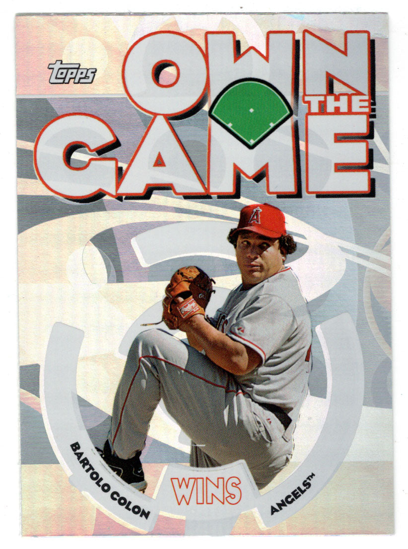 Bartolo Colon - Los Angeles Angels - Own the Game (MLB Baseball Card) 2006 Topps # OG 30 Mint