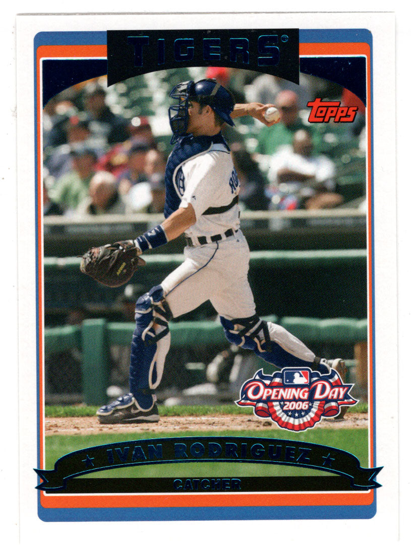 Ivan Rodriguez - Detroit Tigers (MLB Baseball Card) 2006 Topps Opening Day # 9 Mint