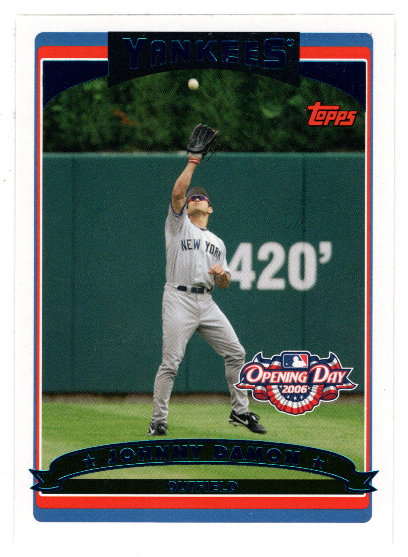 Johnny Damon - New York Yankees (MLB Baseball Card) 2006 Topps Opening Day # 26 Mint