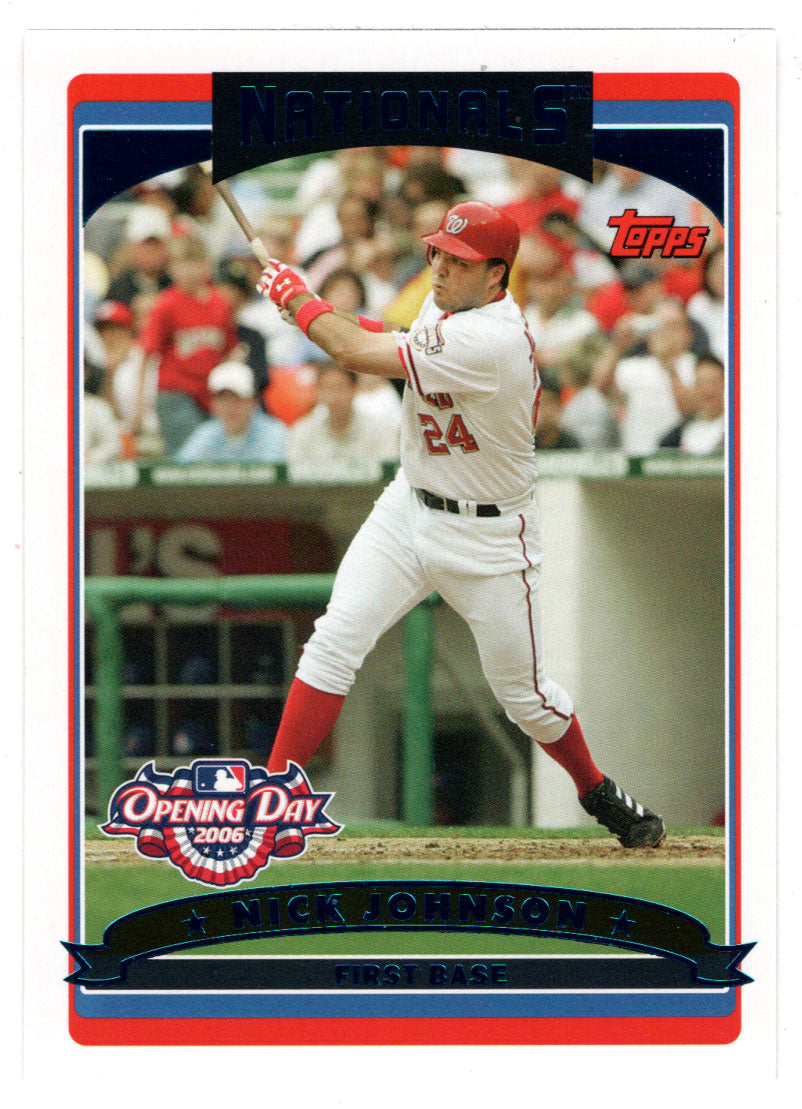 Nick Johnson - Washington Nationals (MLB Baseball Card) 2006 Topps Opening Day # 28 Mint