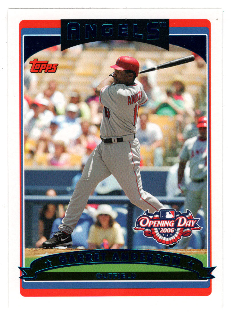 Garret Anderson - Los Angeles Angels (MLB Baseball Card) 2006 Topps Opening Day # 53 Mint