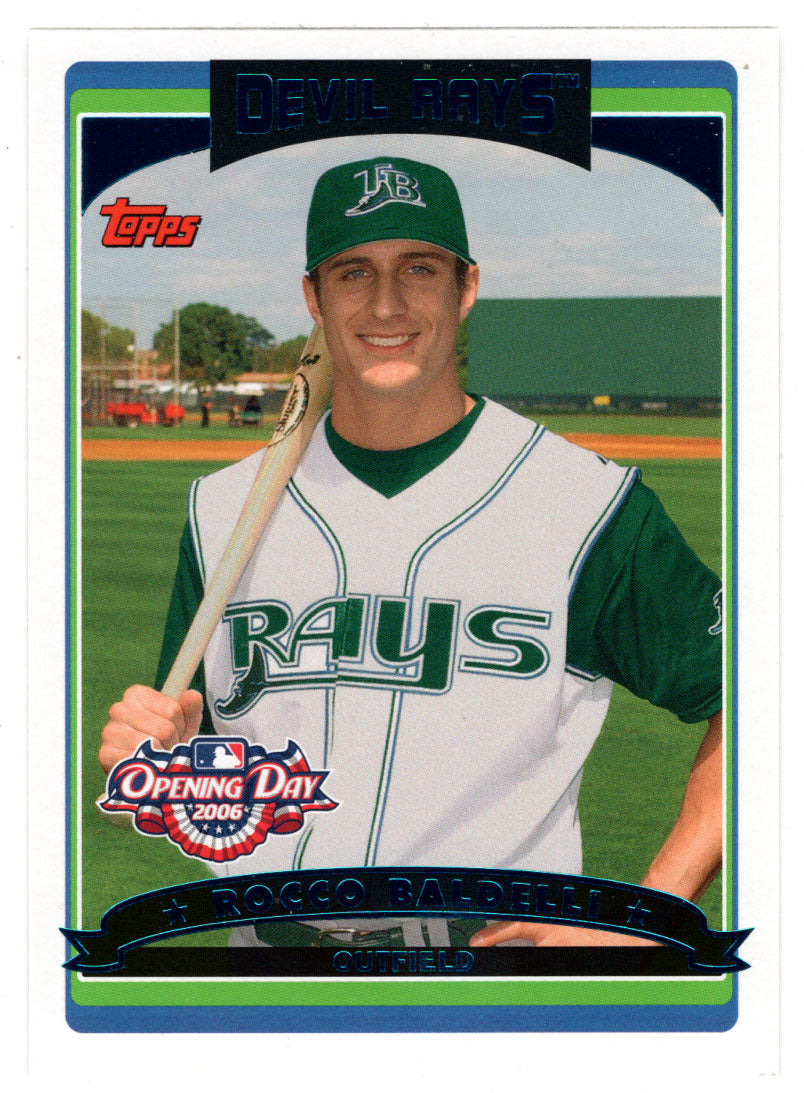 Rocco Baldelli - Tampa Bay Devil Rays (MLB Baseball Card) 2006 Topps Opening Day # 60 Mint