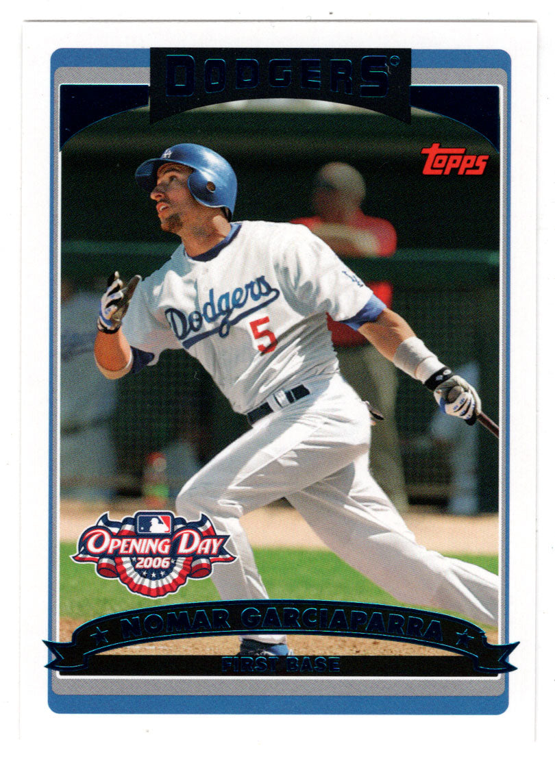 Nomar Garciaparra - Los Angeles Dodgers (MLB Baseball Card) 2006 Topps Opening Day # 65 Mint