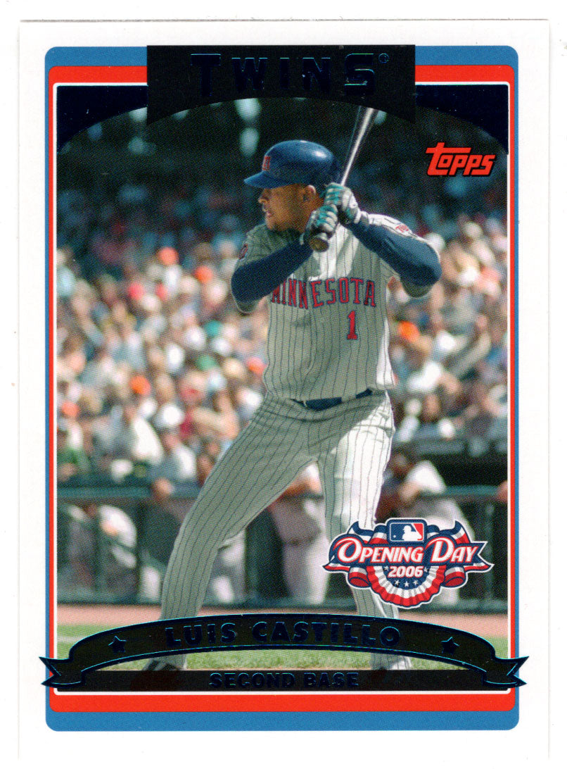 Luis Castillo - Minnesota Twins (MLB Baseball Card) 2006 Topps Opening Day # 128 Mint