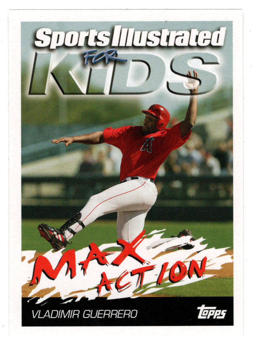 Vladimir Guerrero - Los Angeles Angels - Sports Illustrated For Kids (MLB Baseball Card) 2006 Topps Opening Day # 1 Mint