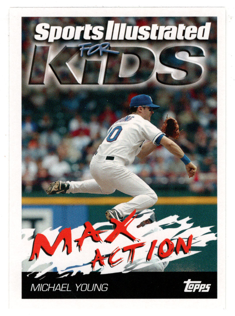 Michael Young - Texas Rangers - Sports Illustrated For Kids (MLB Baseball Card) 2006 Topps Opening Day # 3 Mint