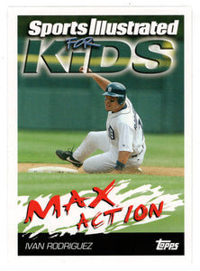 Ivan Rodriguez - Detroit Tigers - Sports Illustrated For Kids (MLB Baseball Card) 2006 Topps Opening Day # 6 Mint