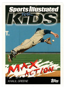 Khalil Greene - San Diego Padres - Sports Illustrated For Kids (MLB Baseball Card) 2006 Topps Opening Day # 10 Mint