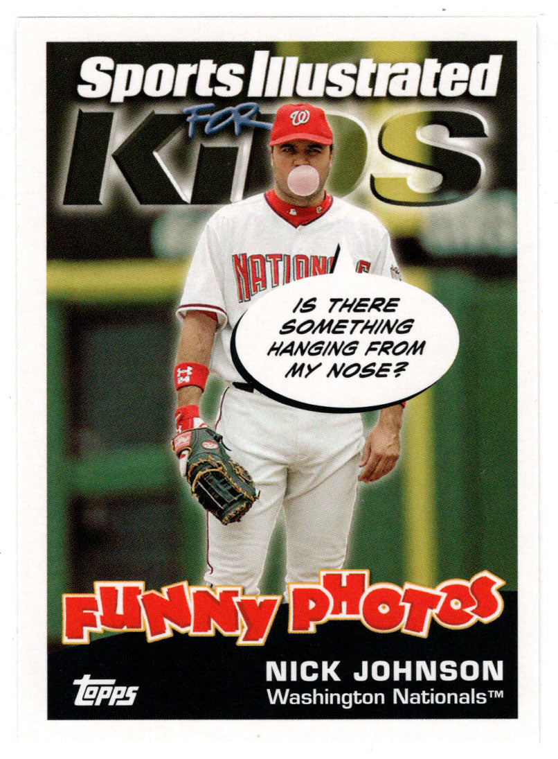 Randy Johnson - Nick Johnson - Sports Illustrated For Kids (MLB Baseball Card) 2006 Topps Opening Day # 16 Mint