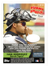 Load image into Gallery viewer, Ivan Rodriguez - Tadahito Iguchi - Sports Illustrated For Kids (MLB Baseball Card) 2006 Topps Opening Day # 17 Mint
