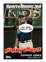 Load image into Gallery viewer, Chipper Jones - Marcus Giles - Sports Illustrated For Kids (MLB Baseball Card) 2006 Topps Opening Day # 25 Mint
