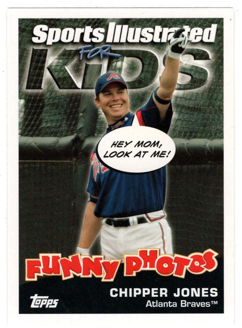 Chipper Jones - Marcus Giles - Sports Illustrated For Kids (MLB Baseball Card) 2006 Topps Opening Day # 25 Mint
