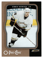 Chris Kunitz - Anaheim Ducks (NHL Hockey Card) 2007-08 O-Pee-Chee # 13 Mint