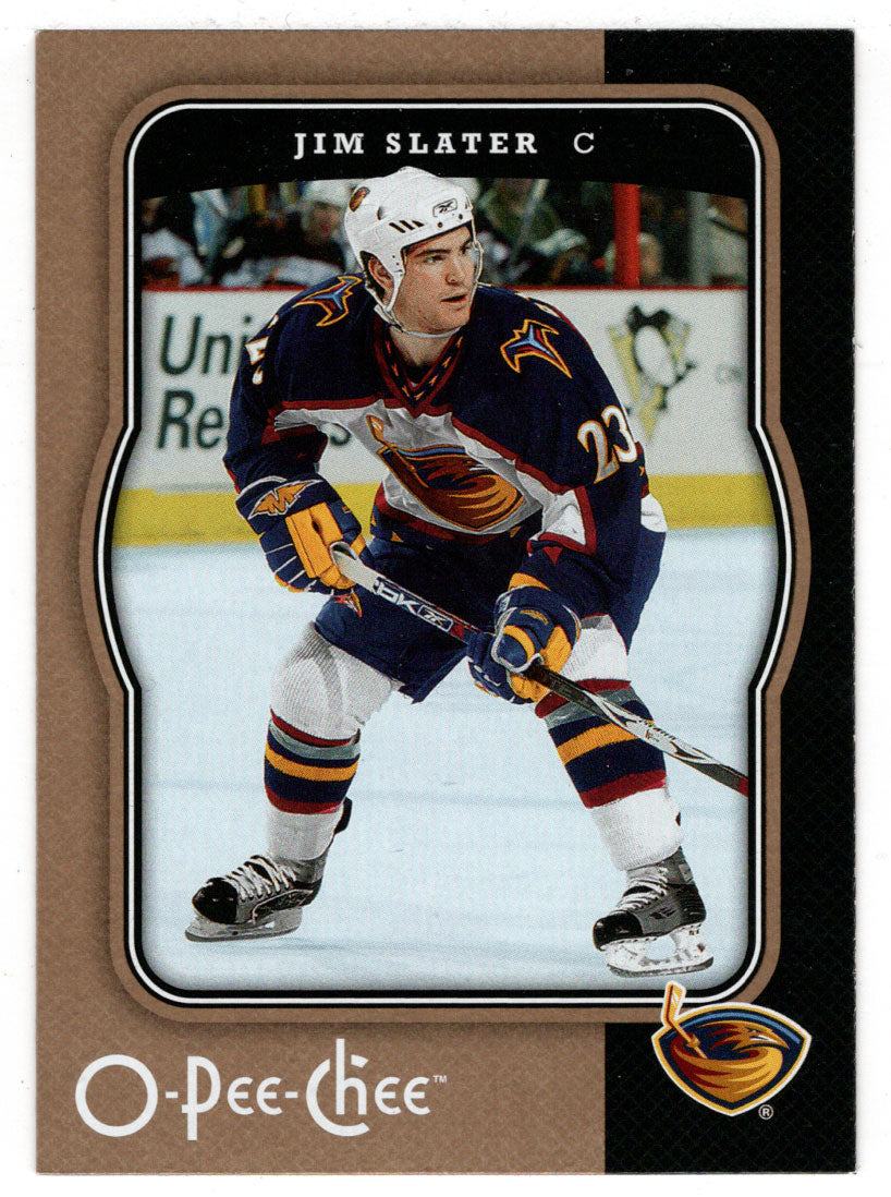 Jim Slater - Atlanta Thrashers (NHL Hockey Card) 2007-08 O-Pee-Chee # 27 Mint