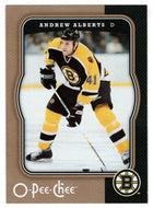 Andrew Alberts - Boston Bruins (NHL Hockey Card) 2007-08 O-Pee-Chee # 49 Mint