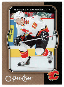 Matthew Lombardi - Calgary Flames (NHL Hockey Card) 2007-08 O-Pee-Chee # 68 Mint