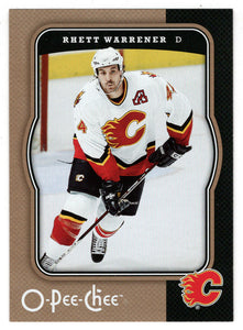 Rhett Warrener - Calgary Flames (NHL Hockey Card) 2007-08 O-Pee-Chee # 69 Mint