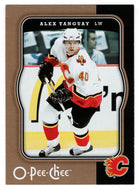 Alex Tanguay - Calgary Flames (NHL Hockey Card) 2007-08 O-Pee-Chee # 77 Mint