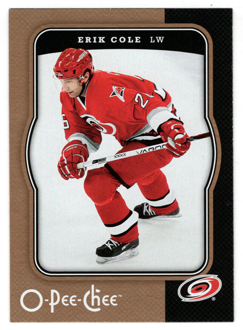 Erik Cole - Carolina Hurricanes (NHL Hockey Card) 2007-08 O-Pee-Chee # 85 Mint