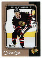 Jason Williams - Chicago Blackhawks (NHL Hockey Card) 2007-08 O-Pee-Chee # 109 Mint