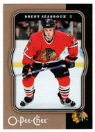 Brent Seabrook - Chicago Blackhawks (NHL Hockey Card) 2007-08 O-Pee-Chee # 111 Mint