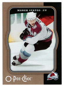 Marek Svatos - Colorado Avalanche (NHL Hockey Card) 2007-08 O-Pee-Chee # 123 Mint