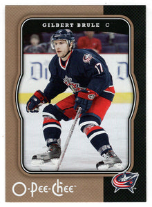 Gilbert Brule - Columbus Blue Jackets (NHL Hockey Card) 2007-08 O-Pee-Chee # 149 Mint