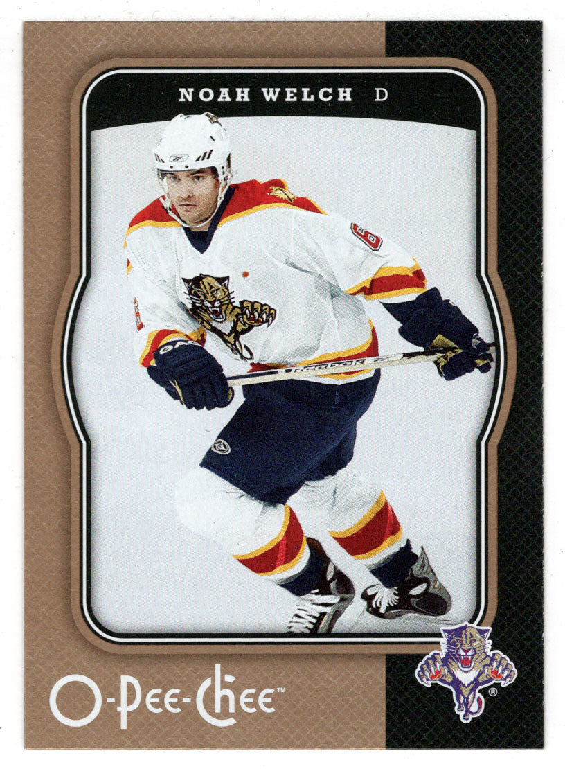 Noah Welch - Florida Panthers (NHL Hockey Card) 2007-08 O-Pee-Chee # 214 Mint