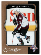 Brett McLean - Florida Panthers (NHL Hockey Card) 2007-08 O-Pee-Chee # 215 Mint