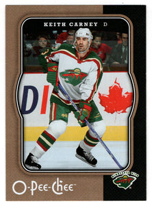 Keith Carney - Minnesota Wild (NHL Hockey Card) 2007-08 O-Pee-Chee # 247 Mint