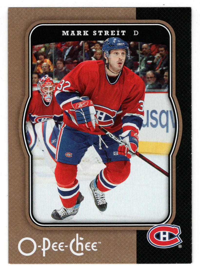 Mark Streit - Montreal Canadiens (NHL Hockey Card) 2007-08 O-Pee-Chee # 267 Mint