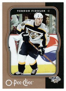 Vernon Fiddler - Nashville Predators (NHL Hockey Card) 2007-08 O-Pee-Chee # 274 Mint