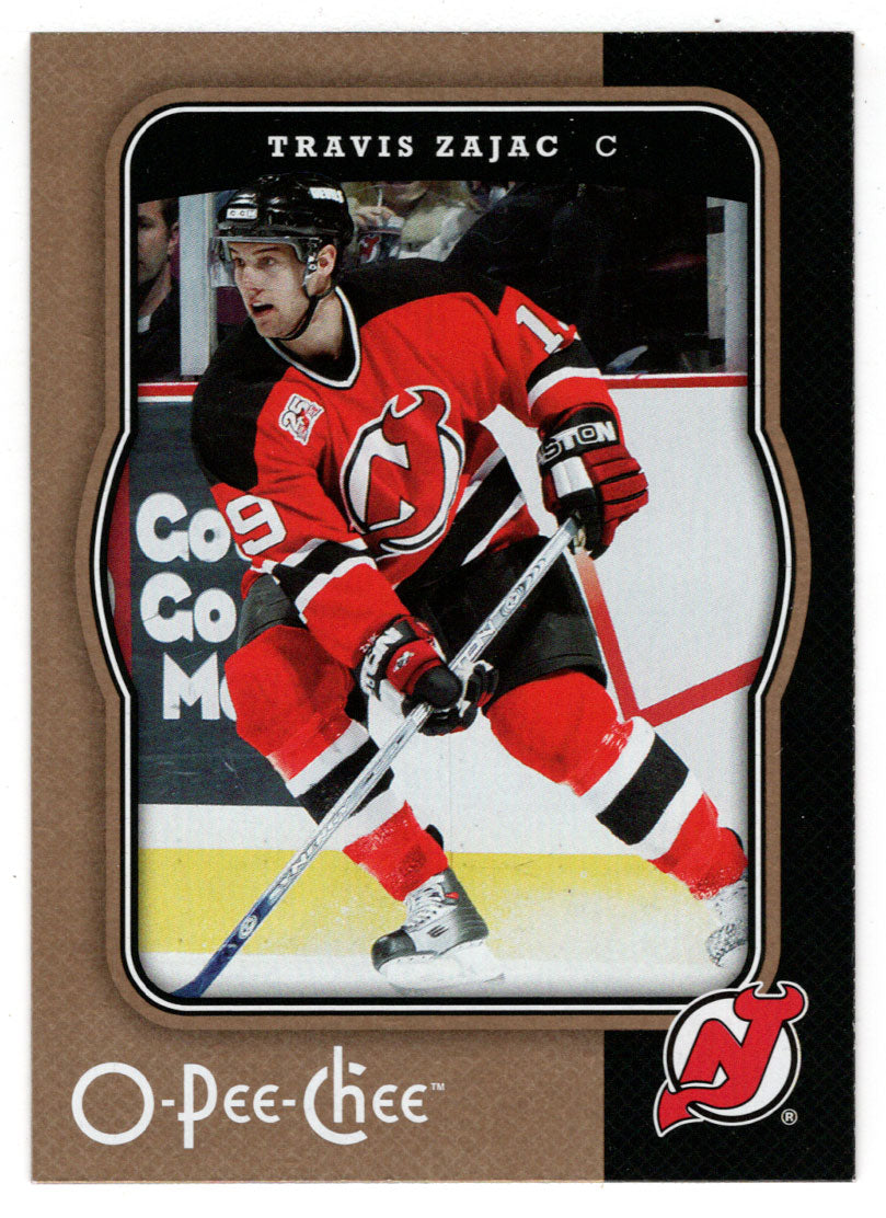 Travis Zajac - New Jersey Devils (NHL Hockey Card) 2007-08 O-Pee-Chee # 287 Mint