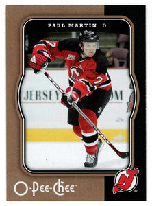 Paul Martin - New Jersey Devils (NHL Hockey Card) 2007-08 O-Pee-Chee # 297 Mint