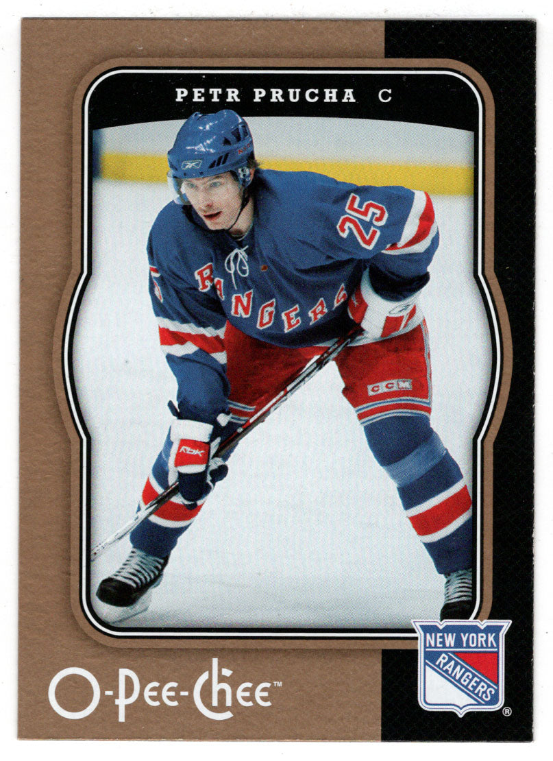 Petr Prucha - New York Rangers (NHL Hockey Card) 2007-08 O-Pee-Chee # 322 Mint