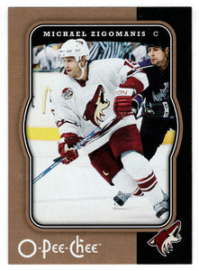 Michael Zigomanis - Phoenix Coyotes (NHL Hockey Card) 2007-08 O-Pee-Chee # 377 Mint