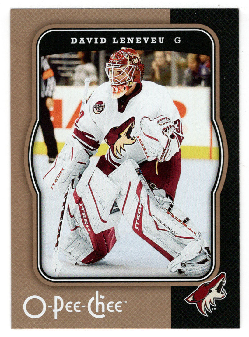 David Leneveu - Phoenix Coyotes (NHL Hockey Card) 2007-08 O-Pee-Chee # 379 Mint